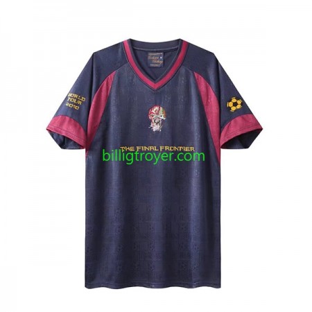 Billige Fotballdrakter West Ham United Iron Maiden 2010 Retro Hjemmedraktsett Kortermet